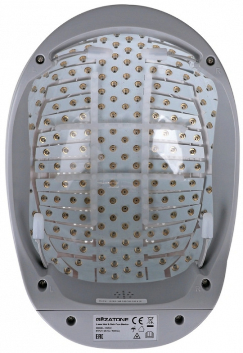 Лазерный аппарат-шлем от выпадения волос Gezatone Laser Helmet (White) купить в интернет-магазине icover
