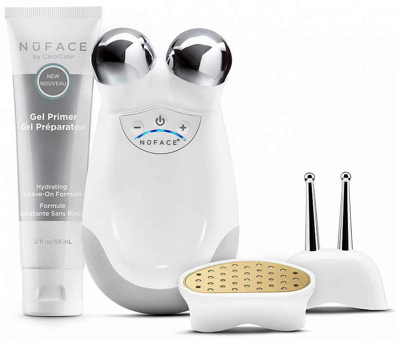 Аппарат для повышения тонуса лица NuFace Trinity All-In-One (White) купить в интернет-магазине icover