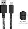 Кабель для iPhone, iPad Native Union Belt Cable (BELT-KV-L-CS-BLK-3) USB to Lightning 3m (Space Black) купить в интернет-магазине icover