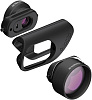 Объектив Olloclip Ultra-Wide + Telephoto (OC-0000285-EA) для iPhone 7/8/7 Plus/8 Plus (Black) купить в интернет-магазине icover