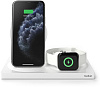 Беспроводное зарядное устройство Belkin 3-in-1 Wireless Charger Special Edition (WIZ004vfWH-APL) для iPhone, AirPods и Apple Watch (White) купить в интернет-магазине icover