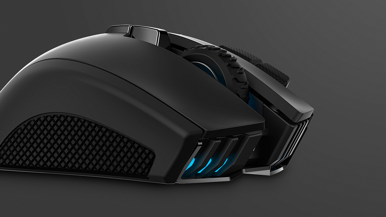 Игровая мышь Corsair Gaming Ironclaw RGB CH-9317011-EU (Black) купить в интернет-магазине icover