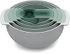 Набор мисок Joseph Joseph Nest 9 Plus Sage купить в интернет-магазине icover