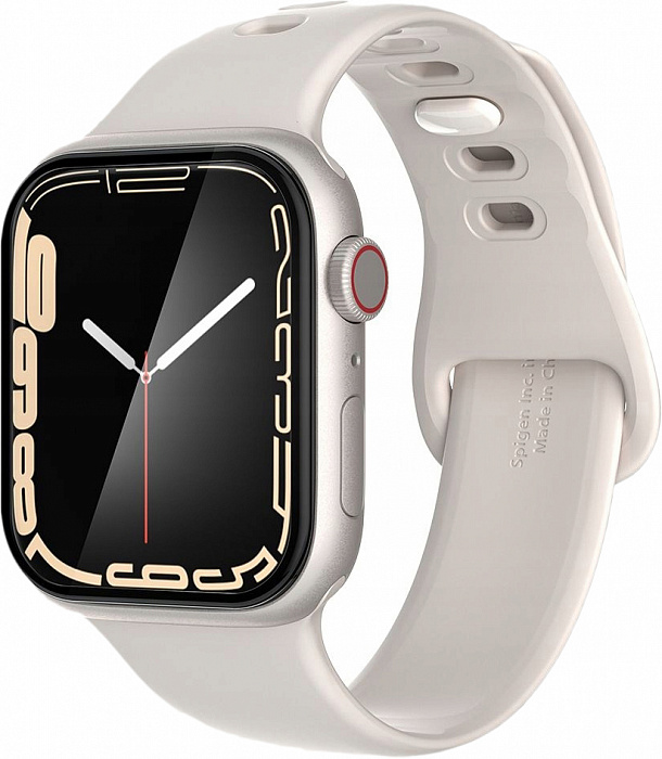 Защитное стекло Spigen ProFlex EZ Fit (AFL04052) для Apple Watch series 7 41mm (Black) купить в интернет-магазине icover