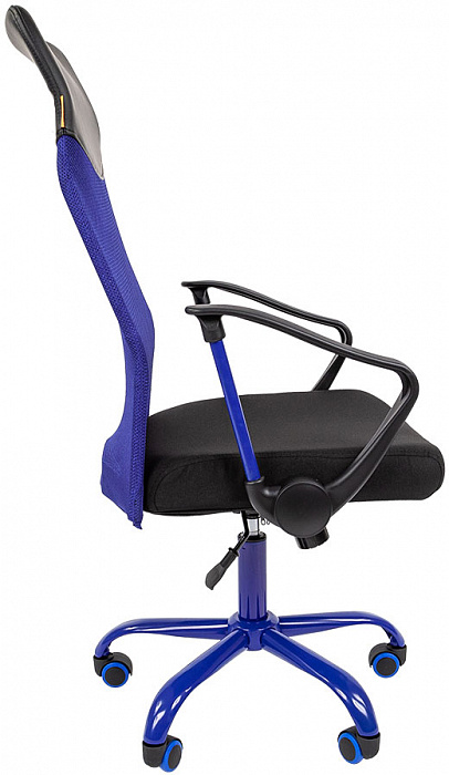 Офисное кресло Chairman 610 CMet 00-07021401 (Blue) купить в интернет-магазине icover