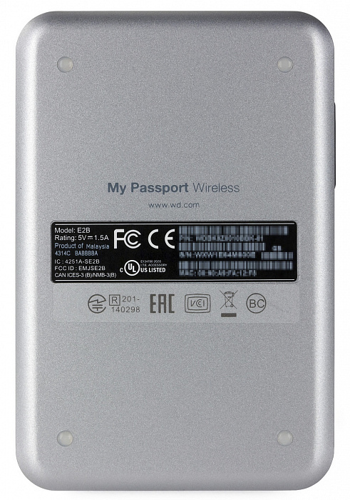 Western Digital My Passport Wireless 2TB (WDBDAF0020BBK) - внешний жесткий диск (Black) купить в интернет-магазине icover