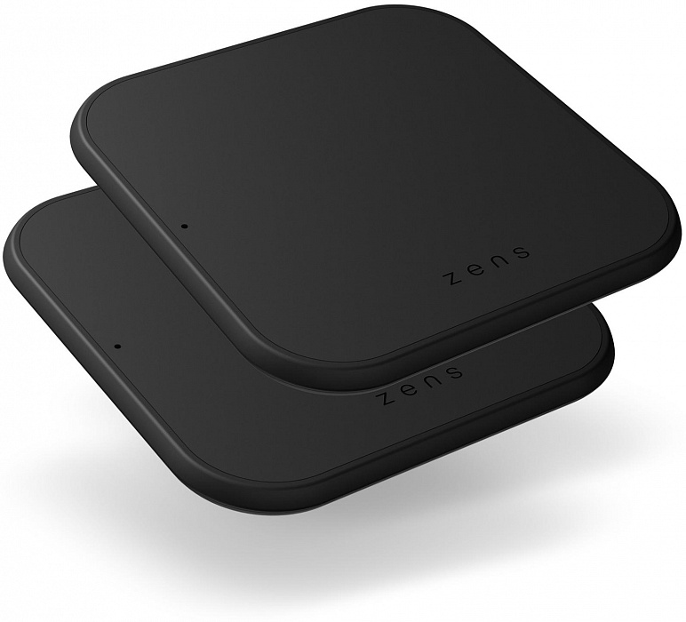 Беспроводное зарядное устройство Zens Single Wireless Charger - Twin Pack (ZESC12BTWIN/00) купить в интернет-магазине icover