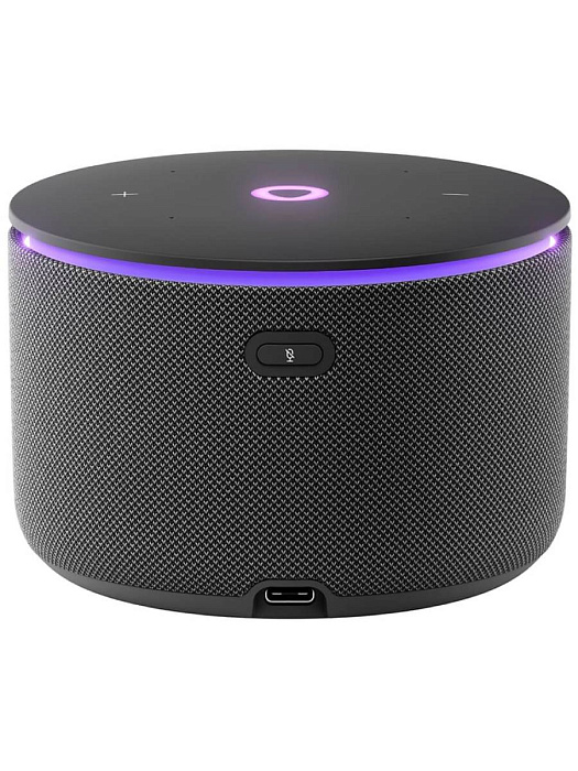 Умная колонка Яндекс Станция Мини 3 Про Zigbee YNDX00059BLK (Black) купить в интернет-магазине icover