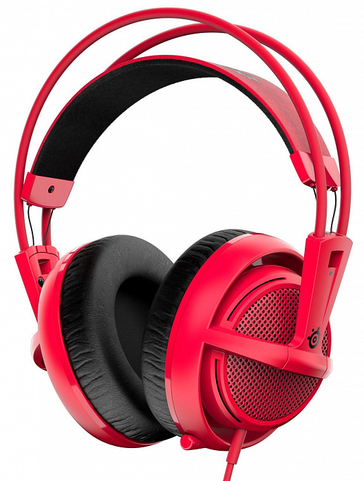 SteelSeries Siberia 200 - игровая гарнитура (Forged Red) купить в интернет-магазине icover