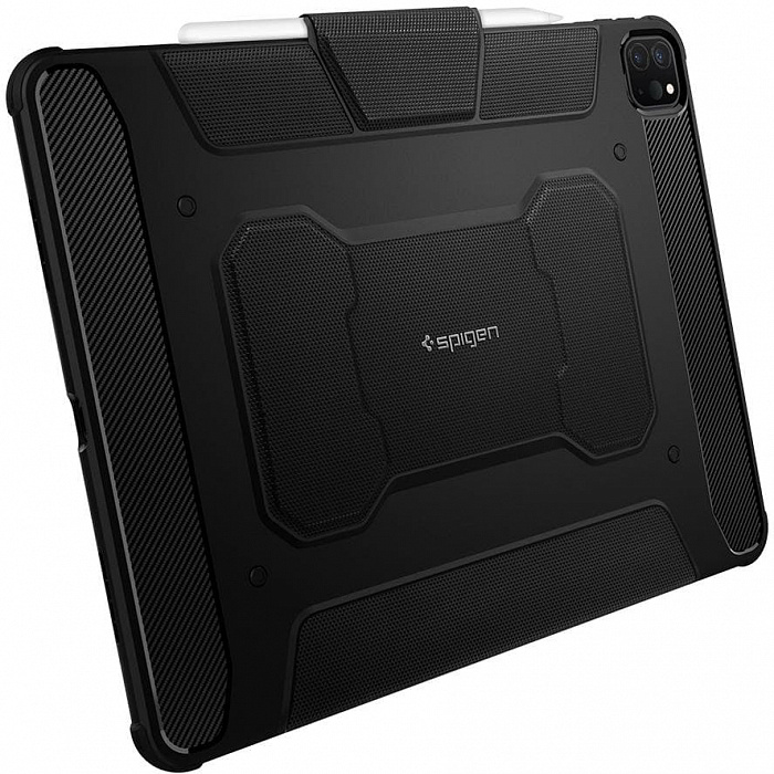 Чехол Spigen Rugged Armor Pro (ACS02889) для iPad Pro 12.9" 2021 (Black) купить в интернет-магазине icover