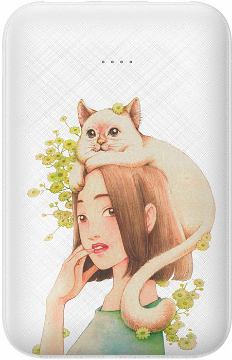 Внешний аккумулятор Baseus Mini JA 10000mAh PPX10-MD02 (Cat White) купить в интернет-магазине icover