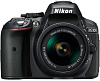 Nikon D5300 Kit 18-55 VR AF-P (VBA370K007) - цифровой зеркальный фотоаппарат (Black) купить в интернет-магазине icover