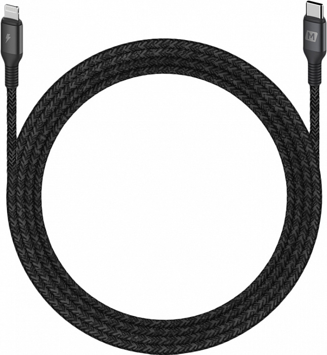 Кабель для iPod, iPhone, iPad Momax Elite Link DL31 USB-C/Lightning 1.2m (Black) купить в интернет-магазине icover