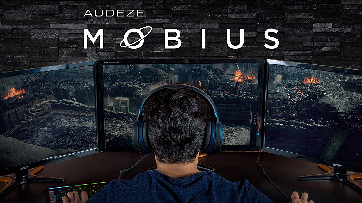 Полноразмерные наушники Audeze Mobius (Team Blue) купить в интернет-магазине icover