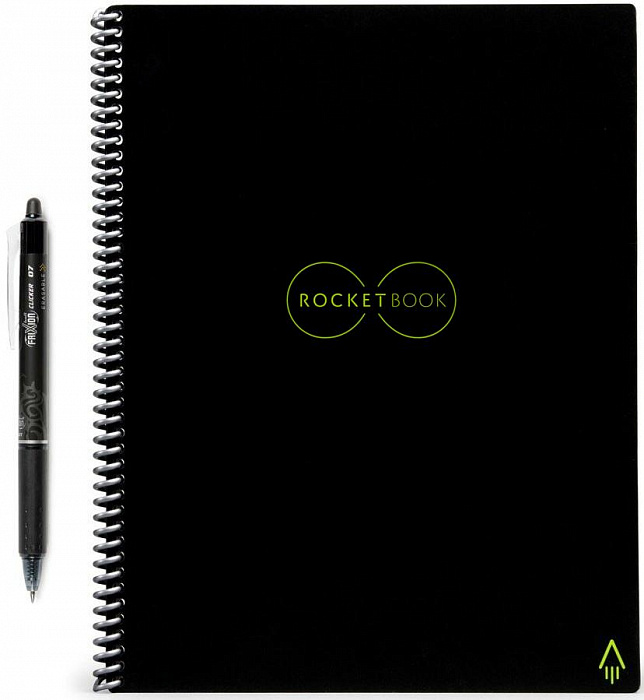 Умный блокнот Rocketbook Everlast Letter Size (Black) купить в интернет-магазине icover