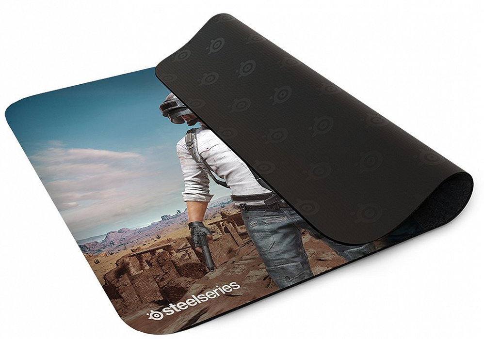 Коврик для мыши Steelseries QcK+ PUBG Miramar Edition (1081485) купить в интернет-магазине icover