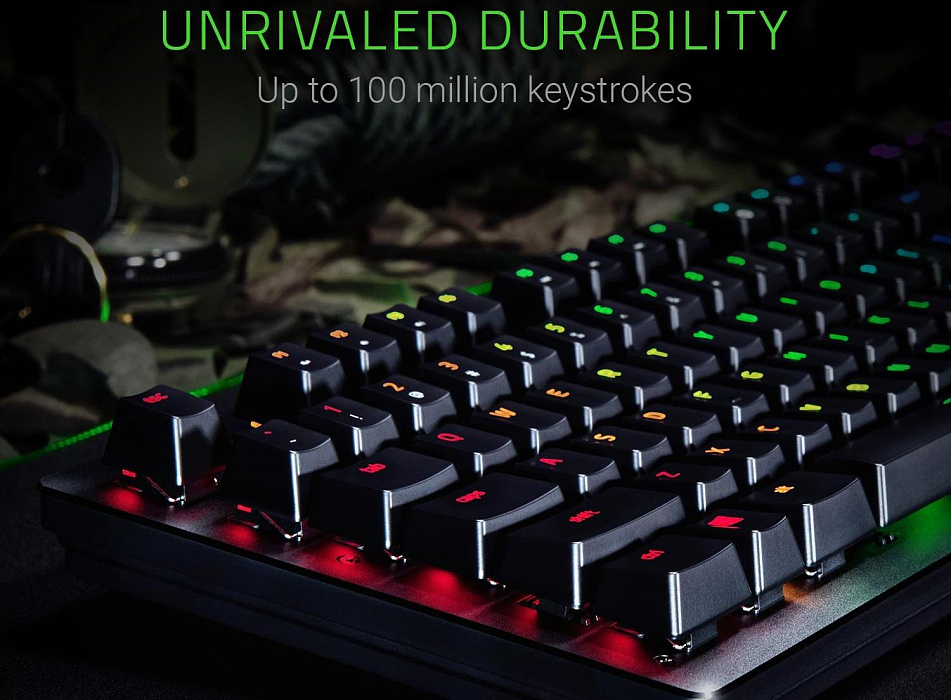 Игровая клавиатура Razer Huntsman RZ03-02521100-R3R1 (Black) купить в интернет-магазине icover