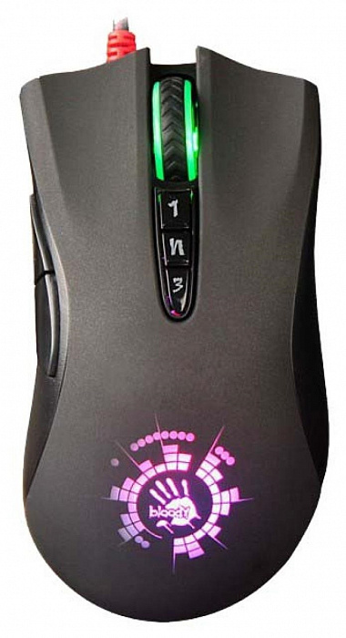 A4Tech Bloody A91 Blazing - игровая проводная мышь (Black) купить в интернет-магазине icover
