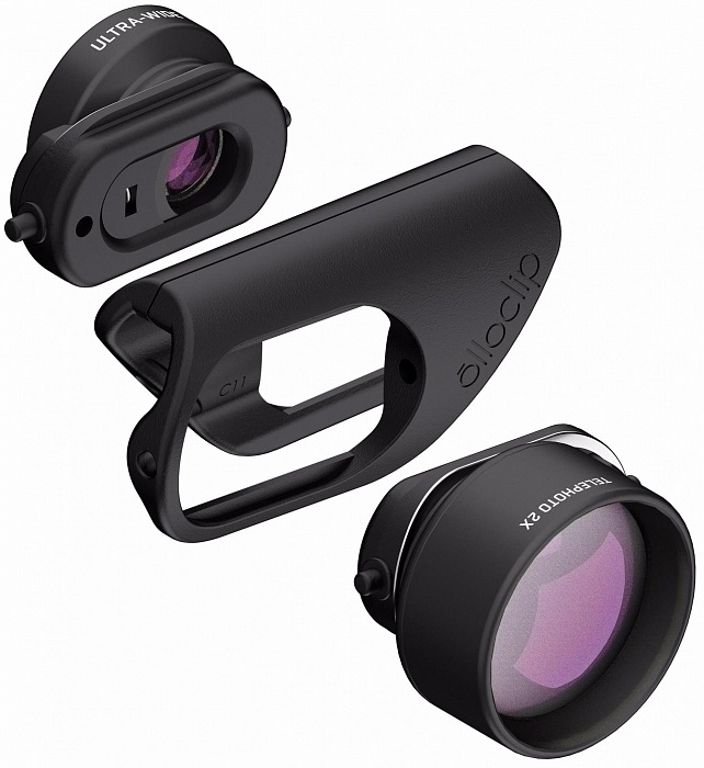 Объектив Olloclip Active Lens Set для iPhone 7/7 Plus (Black) купить в интернет-магазине icover