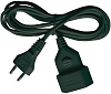 Brennenstuhl Plastic Extension Cable, 5м (B1161800) - удлинитель сетевого кабеля (Black) купить в интернет-магазине icover