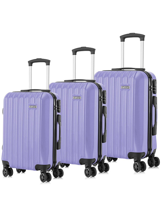 Комплект чемоданов Ridberg Discover L+M+S (Lavender) купить в интернет-магазине icover