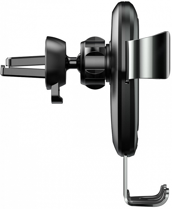 Беспроводная зарядка-автодержатель Baseus Metal Wireless Charger Gravity Car Mount (Black) купить в интернет-магазине icover