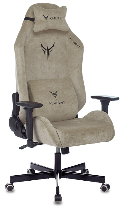 Игровое кресло Бюрократ Knight N1 Fabric (Biege) купить в интернет-магазине icover