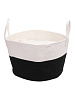 Тканевая корзина Ridberg 51*33 (White/Black) купить в интернет-магазине icover