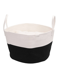Тканевая корзина Ridberg 51*33 (White/Black) купить в интернет-магазине icover