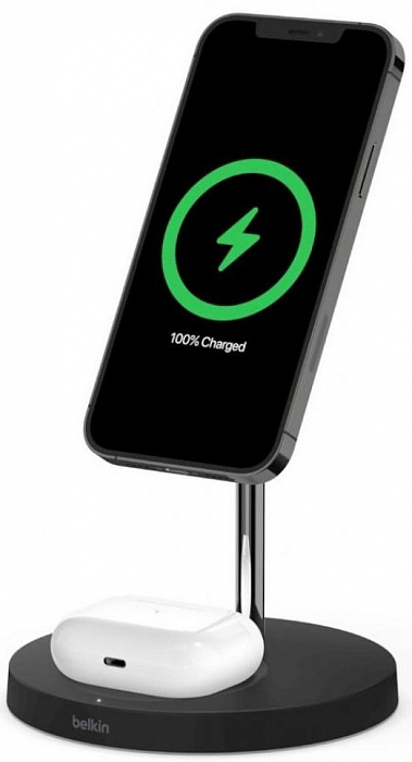 Беспроводное зарядное устройство Belkin BOOST CHARGE PRO with MagSafe WIZ010vfBK (Black) купить в интернет-магазине icover