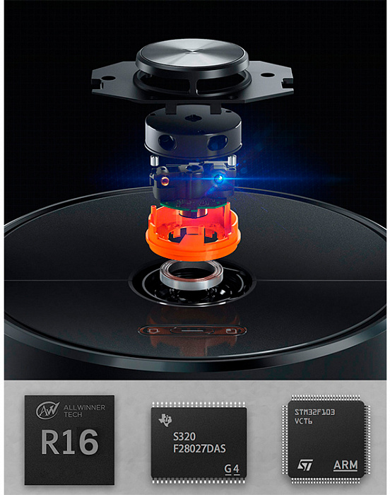 Робот-пылесос Xiaomi Roborock S6 (Black) купить в интернет-магазине icover