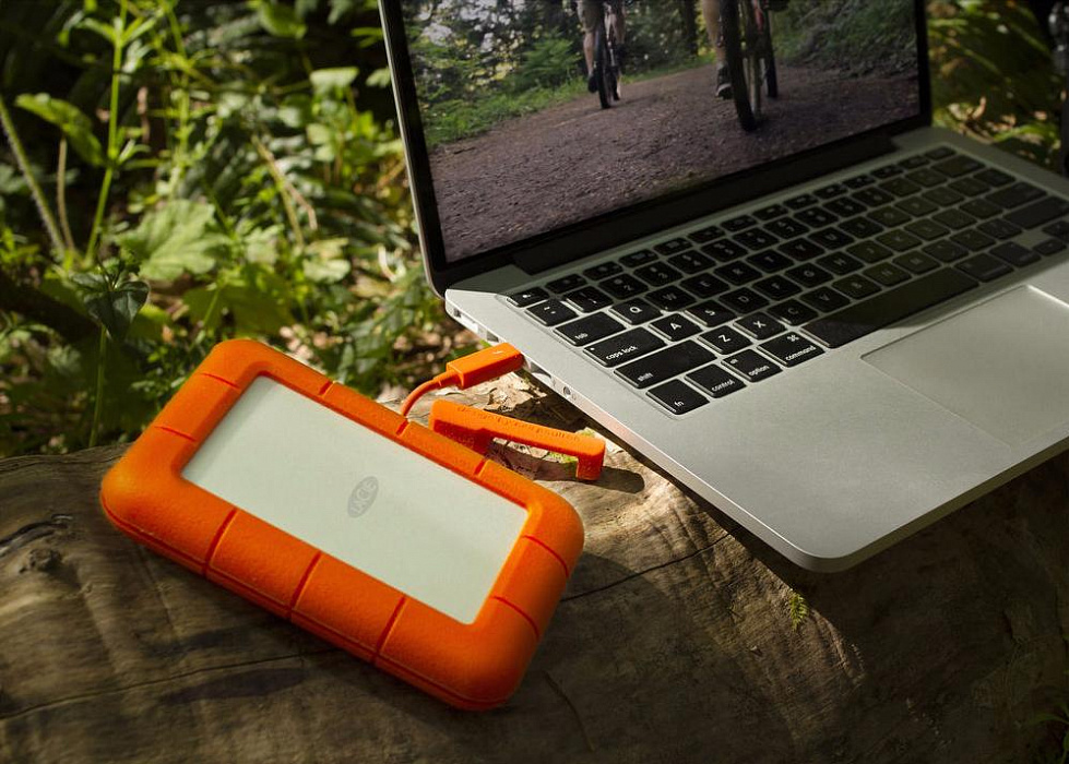 Внешний жесткий диск LaCie Rugged V2 2TB STEV2000400 (Orange) купить в интернет-магазине icover