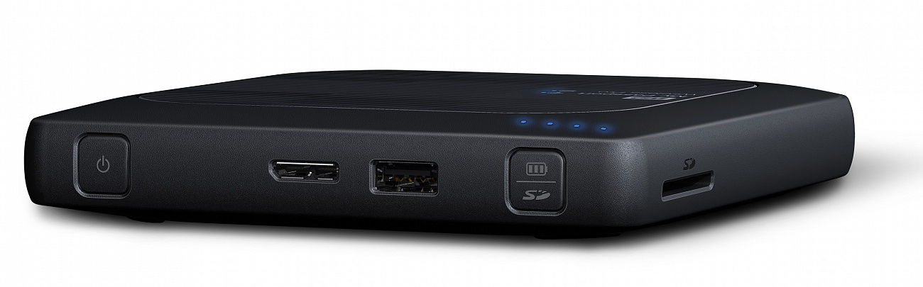 Внешний накопитель Western Digital My Passport Wireless Pro 2.5" USB 3.0 3Tb WDBSMT0030BBK-RESN (Black) купить в интернет-магазине icover