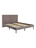 Кровать двуспальная RIDBERG LUGANO 160x200 Велюр NEO 08 (Coffee) купить в интернет-магазине icover