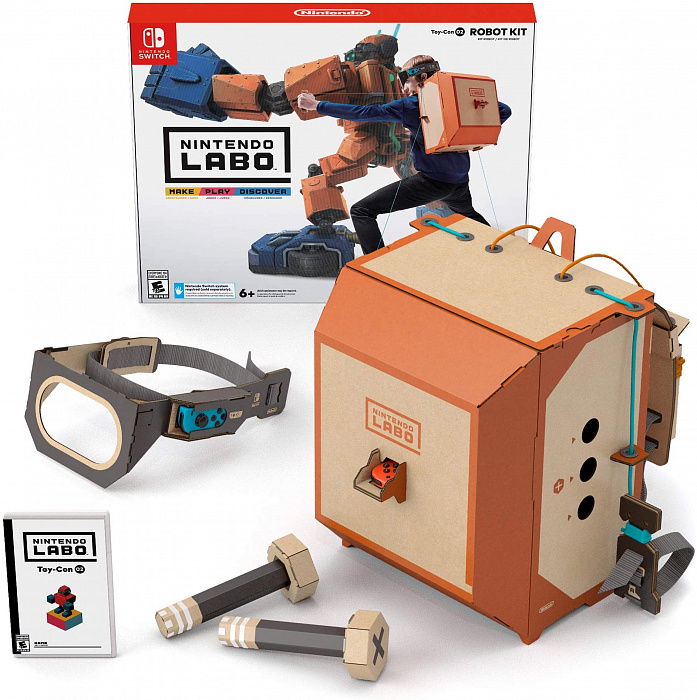 Игровой набор Nintendo Labo Robot Kit для Nintendo Switch (45496421595) купить в интернет-магазине icover