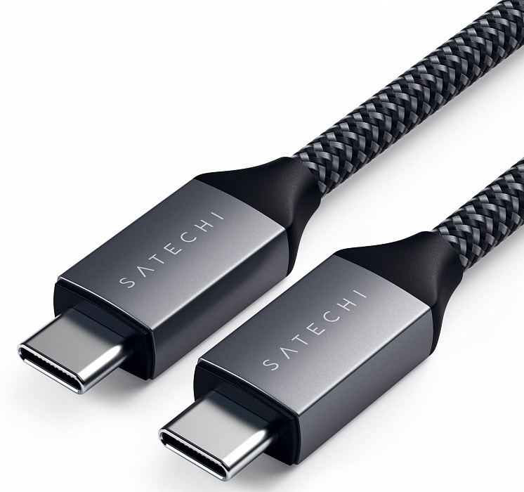 Кабель Satechi ST-TCC2MM USB-C 2m (Space Grey) купить в интернет-магазине icover