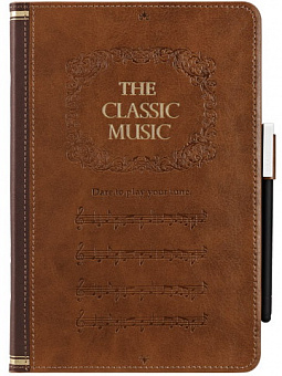Ozaki O!coat Wisdom Music Book - чехол для iPad mini (Brown)