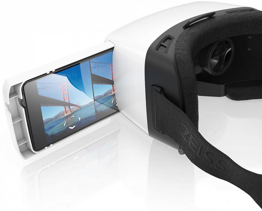 Zeiss VR One Virtual Reality Headset – очки виртуальной реальности для Samsung Galaxy S6 (White) купить в интернет-магазине icover