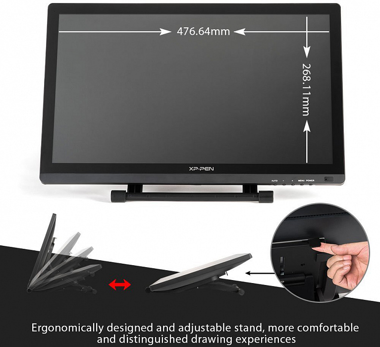 Интерактивный монитор-планшет XP-Pen Artist 22 (Black) купить в интернет-магазине icover