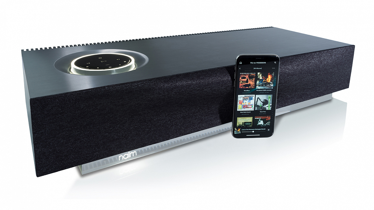 Акустическая система Naim Mu-So 2nd Generation (Black/Grey) купить в интернет-магазине icover