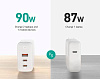 Сетевое зарядное устройство Aukey Omnia Mix 3 PD 90W PA-B6S (White) купить в интернет-магазине icover