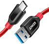 Кабель Anker Powerline+ (A8267091) USB-C to USB 2.0 3m (Red) купить в интернет-магазине icover