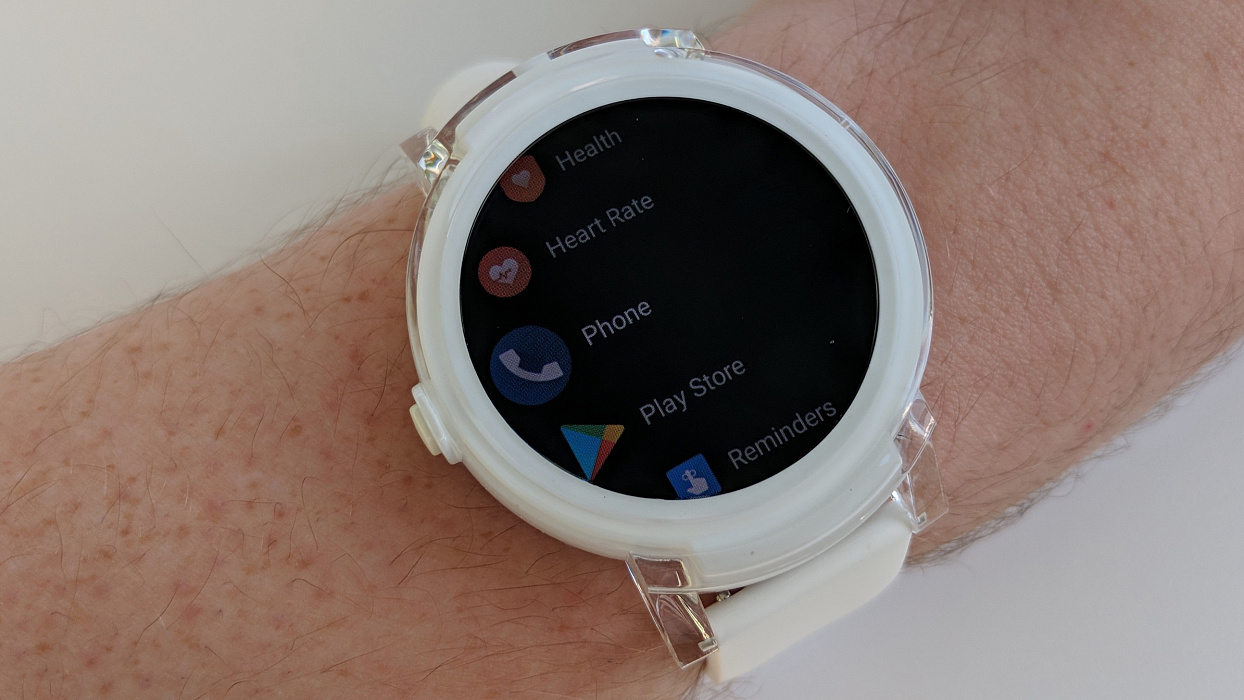 Умные часы Ticwatch Express (Ice) купить в интернет-магазине icover