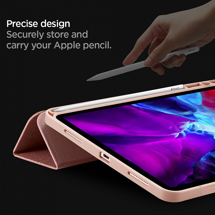 Чехол Spigen Urban Fit (ACS01055) для iPad Pro 11" 2020/21 (Rose Gold) купить в интернет-магазине icover