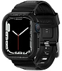 Чехол с ремешком Spigen Rugged Armor Pro для Apple Watch series 7/SE/6/5/4 45mm/44mm (Black) купить в интернет-магазине icover