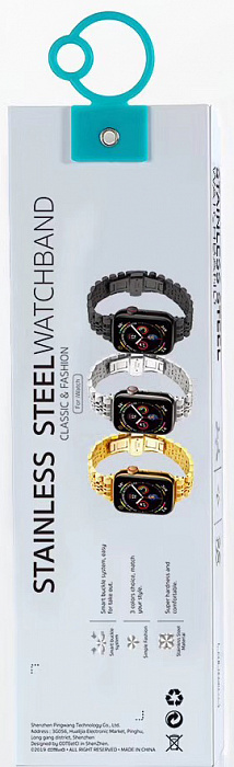 Ремешок COTEetCI W27 (WH5241-GD) для Apple Watch Series SE/6/2/3/4 38/40mm (Gold) купить в интернет-магазине icover