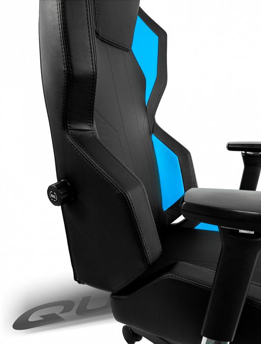 Игровое кресло Quersus Geos G702/XB (Black/Blue) купить в интернет-магазине icover