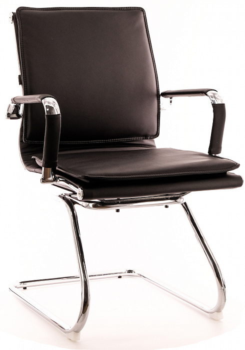 Кресло посетителя Everprof Nerey CF PU (Black) купить в интернет-магазине icover