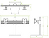 Кронштейн ErgoFount RSST-4520/2 для 2 мониторов 24" (Steel) купить в интернет-магазине icover