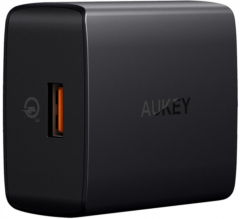 Сетевое зарядное устройство Aukey USB Wall Charger PA-T17 (Black) купить в интернет-магазине icover